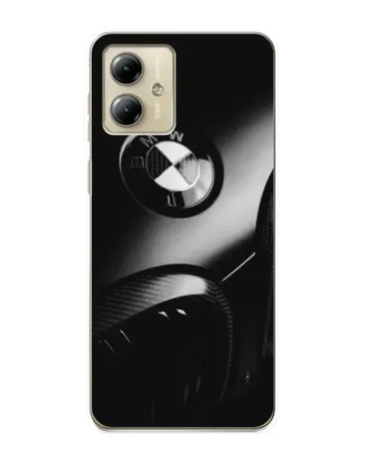 Чехол для Motorola MOTO G14 с картинкой «Эмблема BMW — макро» Чехол для Motorola MOTO G14 с картинкой «Эмблема BMW — макро»