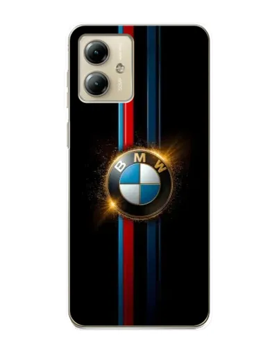 Чехол для Motorola MOTO G14 с картинкой «BMW M-Power неон» Чехол для Motorola MOTO G14 с картинкой «BMW M-Power неон»