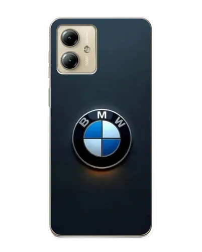 Чехол для Motorola MOTO G14 с картинкой «Логотип BMW — минимализм» Чехол для Motorola MOTO G14 с картинкой «Логотип BMW — минимализм»