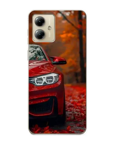 Чехол для Motorola MOTO G14 с картинкой «Осенняя BMW M4» Чехол для Motorola MOTO G14 с картинкой «Осенняя BMW M4»