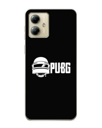 Чехол для Motorola MOTO G14 с картинкой «PUBG — классический лого» Чехол для Motorola MOTO G14 с картинкой «PUBG — классический лого»
