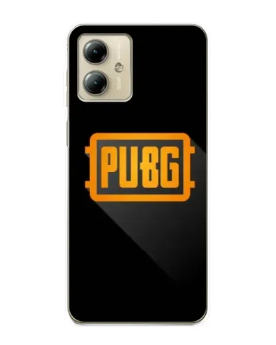 Чехол для Motorola MOTO G14 с картинкой «PUBG — рамка лого» Чехол для Motorola MOTO G14 с картинкой «PUBG — рамка лого»