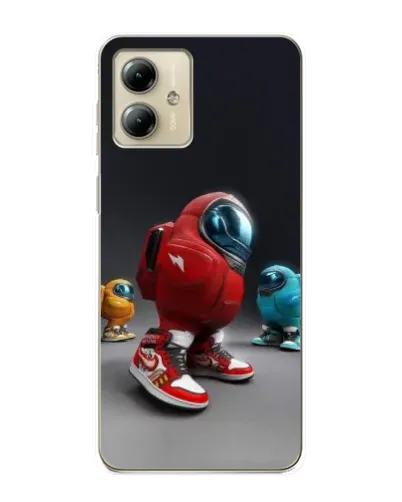 Чехол для Motorola MOTO G14 с картинкой «Among Us — 3D стиль» Чехол для Motorola MOTO G14 с картинкой «Among Us — 3D стиль»