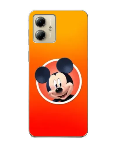Чехол для Motorola MOTO G14 с картинкой «Mickey в круге»