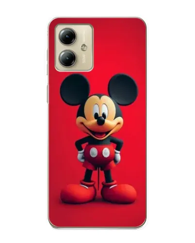 Чехол для Motorola MOTO G14 с картинкой «Mickey в полный рост»