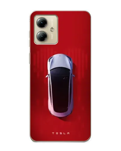 Чехол для Motorola MOTO G14 с картинкой «Tesla Top View» Чехол для Motorola MOTO G14 с картинкой «Tesla Top View»