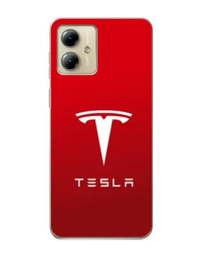 Чехол для Motorola MOTO G14 с картинкой «Tesla Red Classic» Чехол для Motorola MOTO G14 с картинкой «Tesla Red Classic»