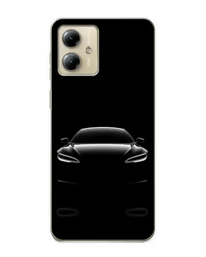 Чехол для Motorola MOTO G14 с картинкой «Силуэт Tesla Night» Чехол для Motorola MOTO G14 с картинкой «Силуэт Tesla Night»