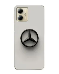 Чехол для Motorola MOTO G14 с картинкой «Mercedes Maybach стиль»