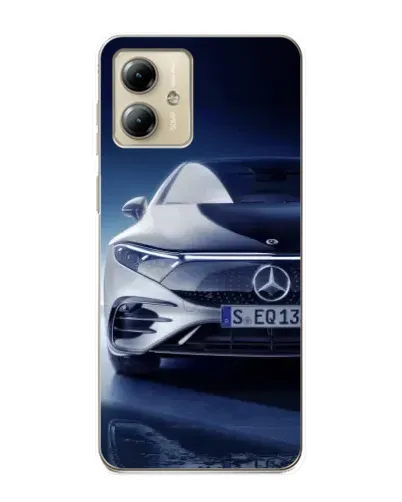 Чехол для Motorola MOTO G14 с картинкой «Mercedes EQ — будущее» Чехол для Motorola MOTO G14 с картинкой «Mercedes EQ — будущее»