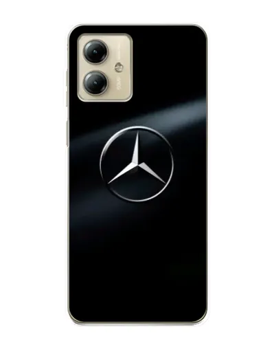 Чехол для Motorola MOTO G14 с картинкой «Mercedes на металле» Чехол для Motorola MOTO G14 с картинкой «Mercedes на металле»