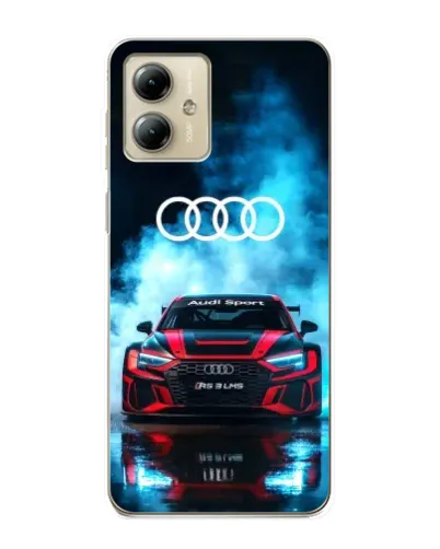 Чехол для Motorola MOTO G14 с картинкой «Audi Sport — неон» Чехол для Motorola MOTO G14 с картинкой «Audi Sport — неон»