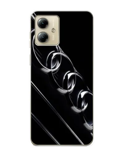 Чехол для Motorola MOTO G14 с картинкой «Audi — абстрактные кольца» Чехол для Motorola MOTO G14 с картинкой «Audi — абстрактные кольца»