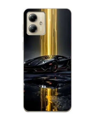 Чехол для Motorola MOTO G14 с картинкой «Ночной Lamborghini драйв» Чехол для Motorola MOTO G14 с картинкой «Ночной Lamborghini драйв»