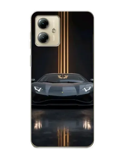 Чехол для Motorola MOTO G14 с картинкой «Lamborghini золотые линии» Чехол для Motorola MOTO G14 с картинкой «Lamborghini золотые линии»