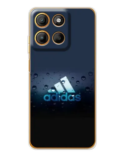 Чехол для Motorola Moto G15 Power с картинкой «Adidas Water Drops»