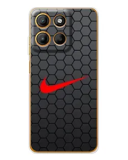 Чехол для Motorola Moto G15 Power с картинкой «Nike — карбоновая сетка» Чехол для Motorola Moto G15 Power с картинкой «Nike — карбоновая сетка»