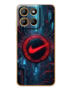 Чехол для Motorola Moto G15 Power с картинкой «Техногенный стиль Nike» Чехол для Motorola Moto G15 Power с картинкой «Техногенный стиль Nike»