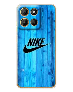 Чехол для Motorola Moto G15 Power с картинкой «Голубое дерево Nike» Чехол для Motorola Moto G15 Power с картинкой «Голубое дерево Nike»
