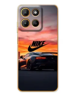 Чехол для Motorola Moto G15 Power с картинкой «Nike и суперкар» Чехол для Motorola Moto G15 Power с картинкой «Nike и суперкар»