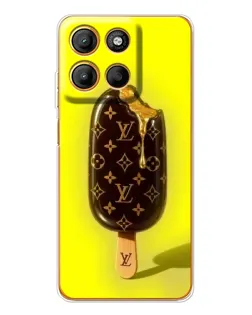 Чехол для Motorola Moto G15 Power с картинкой «Мороженое от LV»
