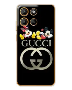 Чехол для Motorola Moto G15 Power с картинкой «Gucci — герои Disney» Чехол для Motorola Moto G15 Power с картинкой «Gucci — герои Disney»