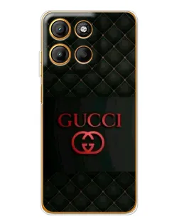 Чехол для Motorola Moto G15 Power с картинкой «Gucci — стеганый черный» Чехол для Motorola Moto G15 Power с картинкой «Gucci — стеганый черный»
