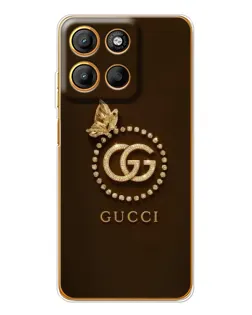 Чехол для Motorola Moto G15 Power с картинкой «Gucci — золотая бабочка» Чехол для Motorola Moto G15 Power с картинкой «Gucci — золотая бабочка»
