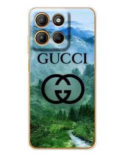 Чехол для Motorola Moto G15 Power с картинкой «Gucci — горный пейзаж» Чехол для Motorola Moto G15 Power с картинкой «Gucci — горный пейзаж»