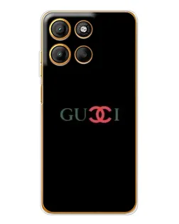 Чехол для Motorola Moto G15 Power с картинкой «Gucci — красный градиент» Чехол для Motorola Moto G15 Power с картинкой «Gucci — красный градиент»