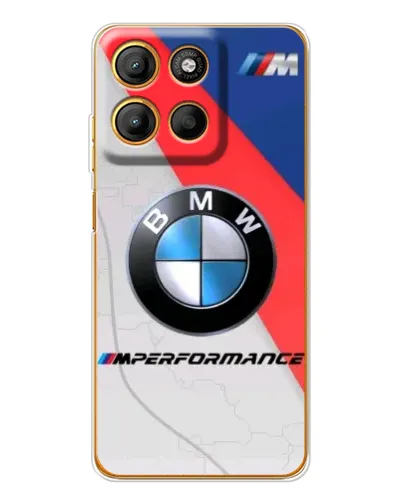 Чехол для Motorola Moto G15 Power с картинкой «BMW Performance стиль»