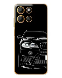 Чехол для Motorola Moto G15 Power с картинкой «Темный силуэт BMW» Чехол для Motorola Moto G15 Power с картинкой «Темный силуэт BMW»