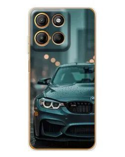 Чехол для Motorola Moto G15 Power с картинкой «BMW в огнях города» Чехол для Motorola Moto G15 Power с картинкой «BMW в огнях города»