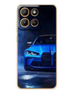 Чехол для Motorola Moto G15 Power с картинкой «Голубая BMW M4» Чехол для Motorola Moto G15 Power с картинкой «Голубая BMW M4»