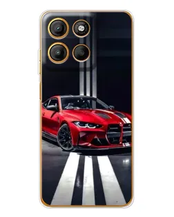Чехол для Motorola Moto G15 Power с картинкой «Красная BMW на дороге» Чехол для Motorola Moto G15 Power с картинкой «Красная BMW на дороге»