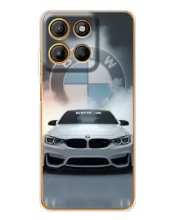 Чехол для Motorola Moto G15 Power с картинкой «BMW в белом дыму» Чехол для Motorola Moto G15 Power с картинкой «BMW в белом дыму»