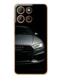 Чехол для Motorola Moto G15 Power с картинкой «Audi — детализация кузова»