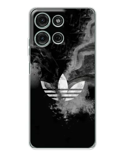 Чехол для Motorola Moto G15 с картинкой «Абстрактный дым Adidas» Чехол для Motorola Moto G15 с картинкой «Абстрактный дым Adidas»