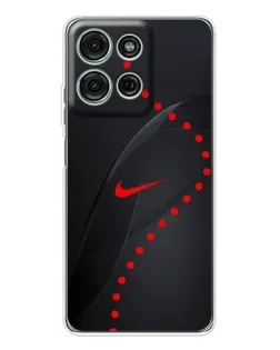 Чехол для Motorola Moto G15 с картинкой «Абстрактный дизайн Nike» Чехол для Motorola Moto G15 с картинкой «Абстрактный дизайн Nike»