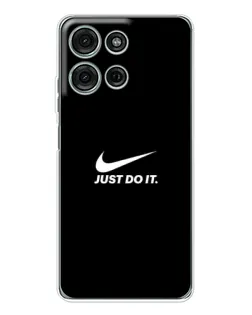 Чехол для Motorola Moto G15 с картинкой «Минимализм от Nike» Чехол для Motorola Moto G15 с картинкой «Минимализм от Nike»