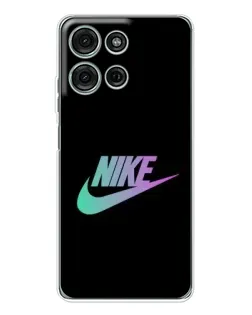 Чехол для Motorola Moto G15 с картинкой «Nike — городская ночь» Чехол для Motorola Moto G15 с картинкой «Nike — городская ночь»