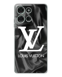 Чехол для Motorola Moto G15 с картинкой «Шелковый Louis Vuitton»