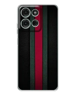 Чехол для Motorola Moto G15 с картинкой «Gucci — неоновая линия»