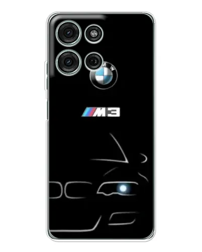 Чехол для Motorola Moto G15 с картинкой «Минималистичный принт BMW M3» Чехол для Motorola Moto G15 с картинкой «Минималистичный принт BMW M3»