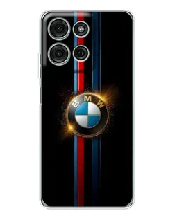 Чехол для Motorola Moto G15 с картинкой «BMW M-Power неон»
