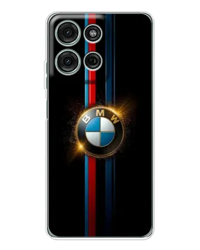 Чехол для Motorola Moto G15 с картинкой «BMW M-Power неон» Чехол для Motorola Moto G15 с картинкой «BMW M-Power неон»