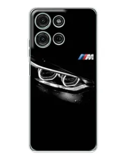 Чехол для Motorola Moto G15 с картинкой «BMW — взгляд тигра»