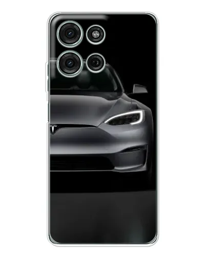 Чехол для Motorola Moto G15 с картинкой «Tesla Model S Look» Чехол для Motorola Moto G15 с картинкой «Tesla Model S Look»