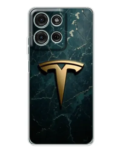Чехол для Motorola Moto G15 с картинкой «Мраморная Tesla Gold» Чехол для Motorola Moto G15 с картинкой «Мраморная Tesla Gold»