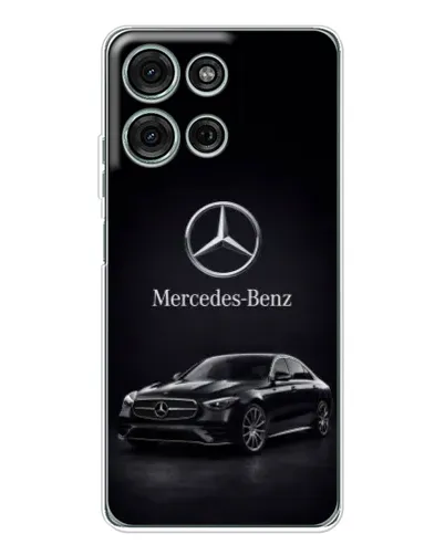 Чехол для Motorola Moto G15 с картинкой «Mercedes — решетка радиатора» Чехол для Motorola Moto G15 с картинкой «Mercedes — решетка радиатора»